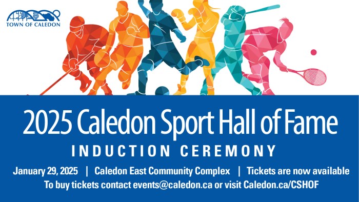 Caledon Sport Hall of Fame Ceremony 2025