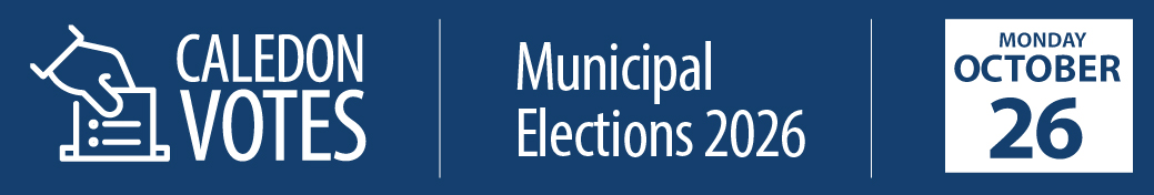 Caledon Votes Election Webpage Header