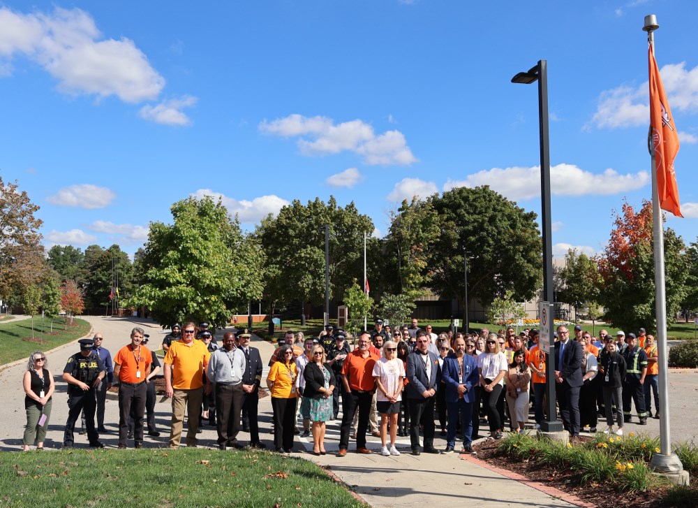 Flag raising on National Day for Truth and Reconciliation 2024