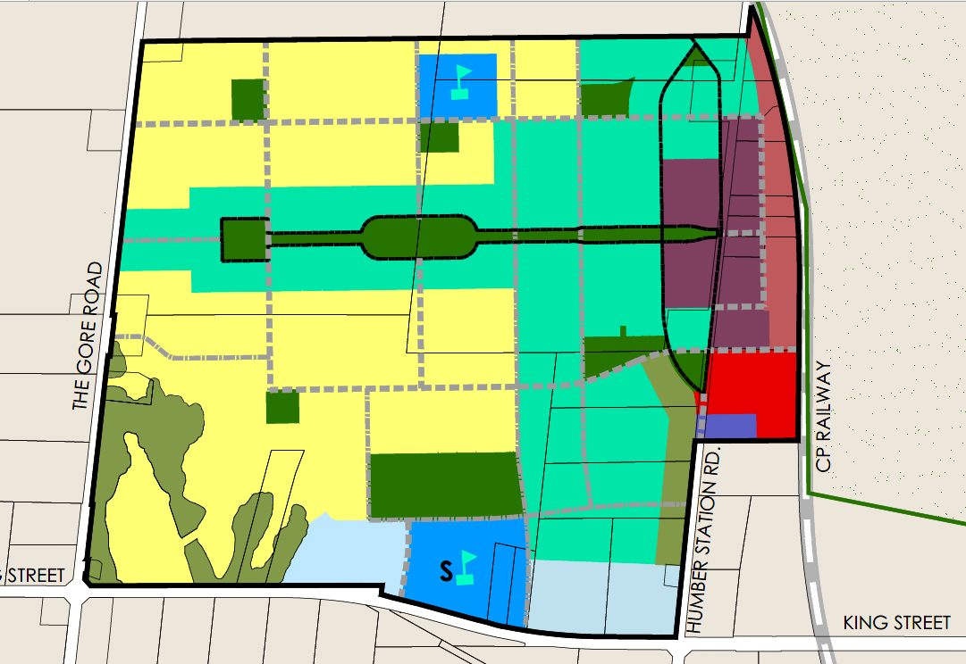 Proposed Land use schedule