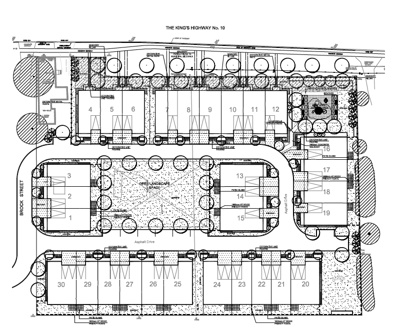 Site Plan for 0 and 18314 Hurontario Street